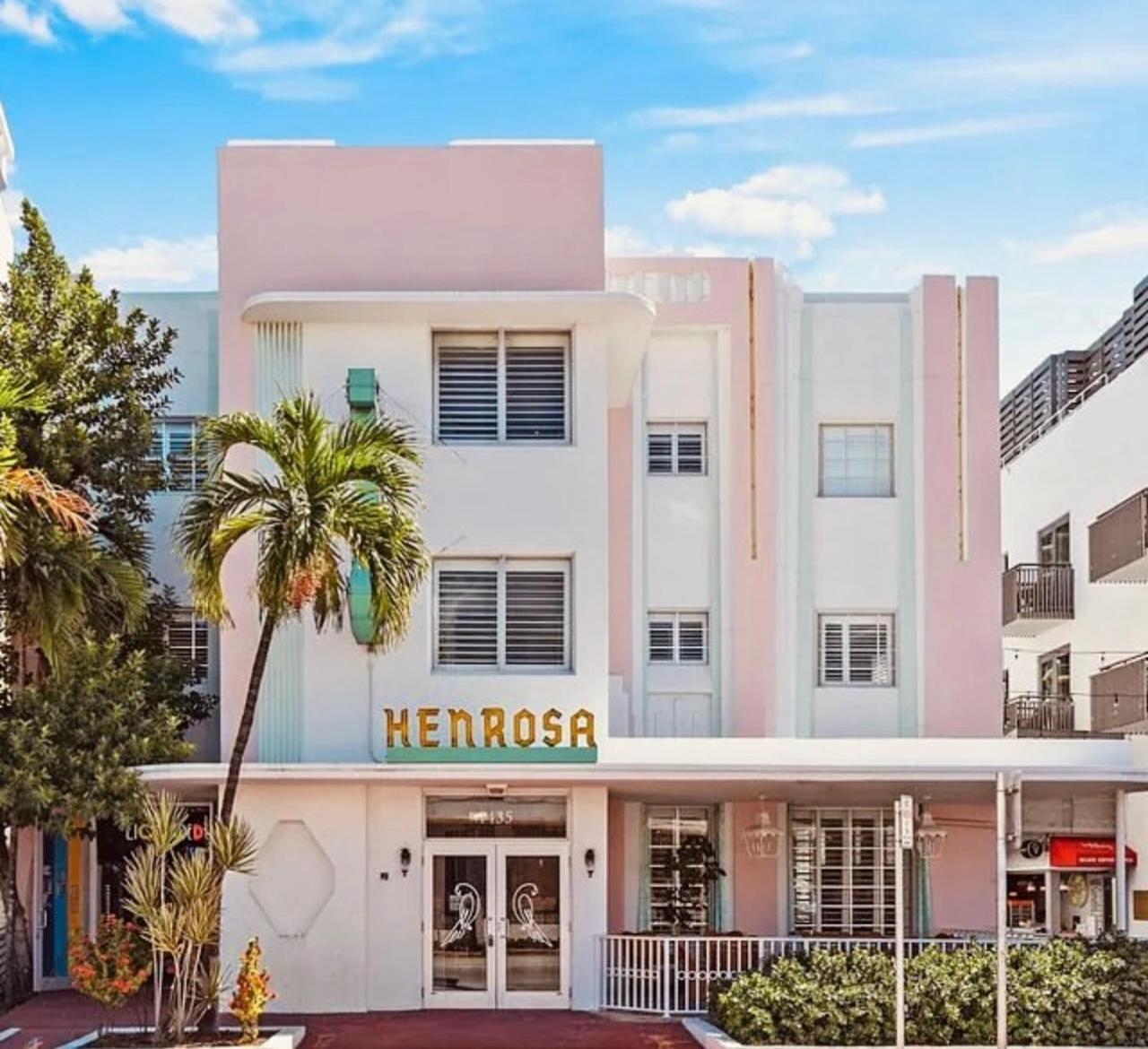Henrosa Hotel Miami Beach Exterior foto